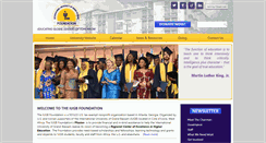 Desktop Screenshot of iugbfoundation.org